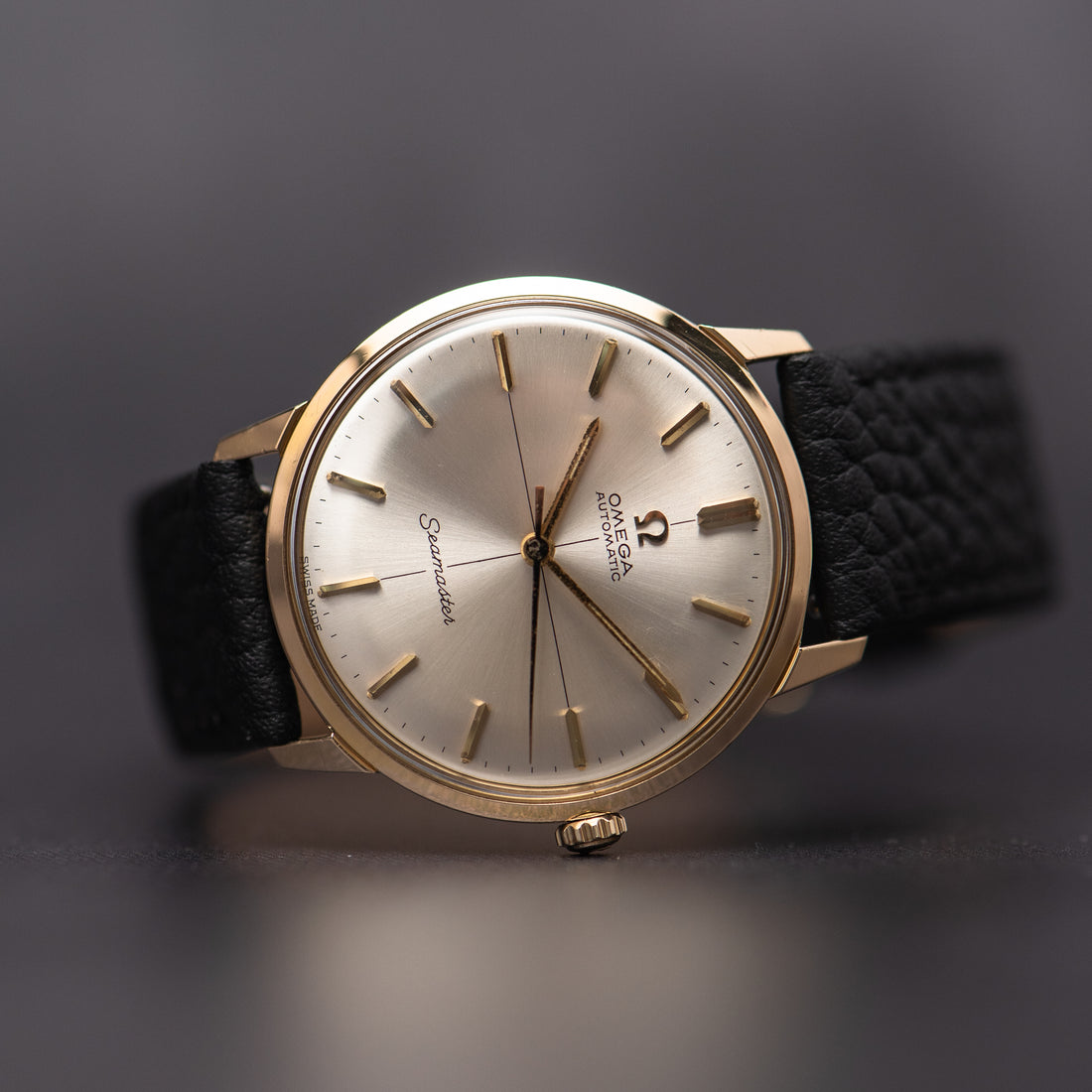 1963 OMEGA SEAMASTER CROSSHAIR SUNBURST CAL. 552 REF. 165.001