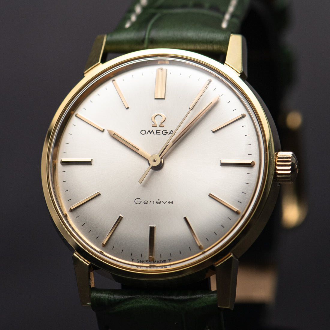 1967 OMEGA SEAMASTER GENEVE SUNBURST CAL. 601 REF. 135.011