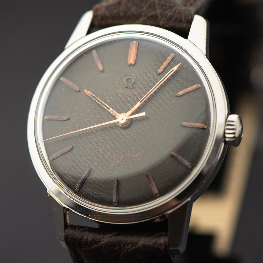 1964 OMEGA SEAMASTER 30 GREY LINEN CAL. 286 REF. 135.007-63