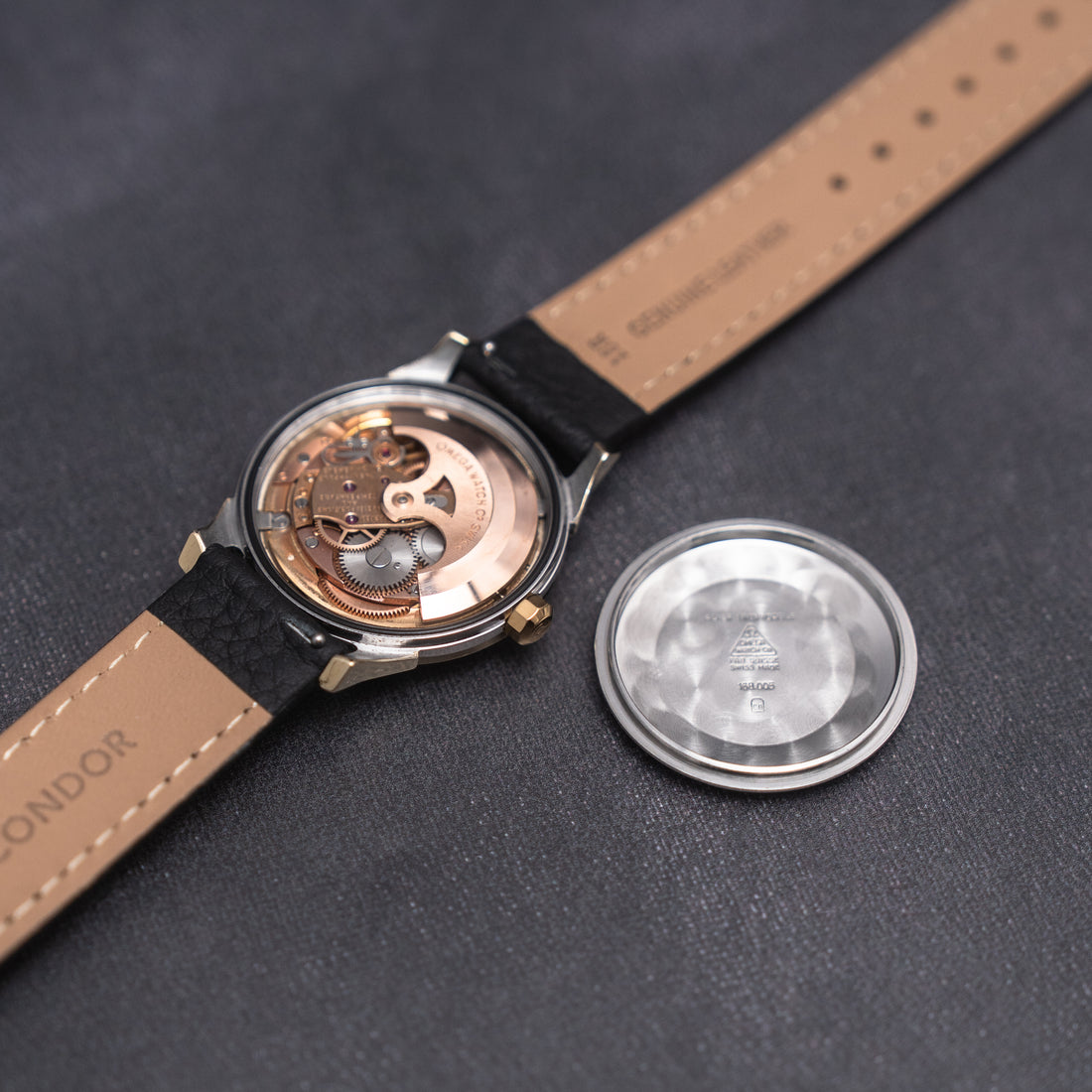 1966 OMEGA CONSTELLATION PIE PAN CROSSHAIR SUNBURST DOG-LEG CAL. 561 REF. 168.005