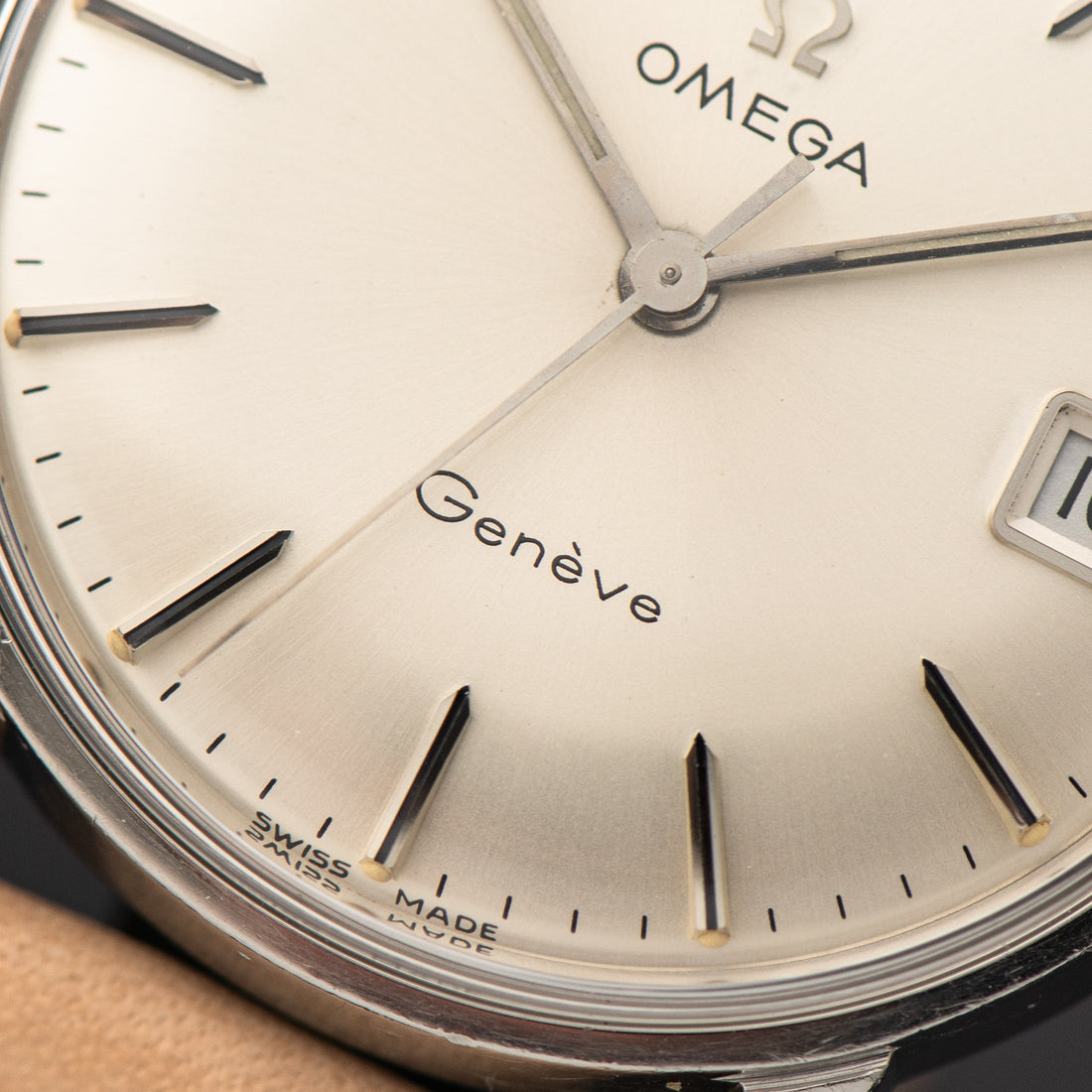 1966 OMEGA SEAMASTER GENEVE SUNBURST CAL. 611 REF. 136.011