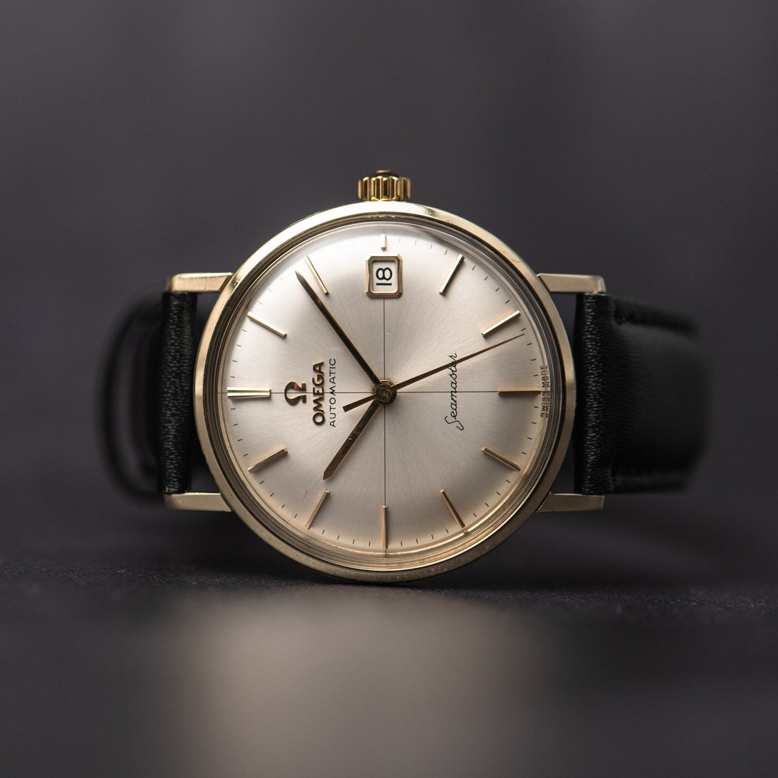 1959 OMEGA SEAMASTER DE VILLE CROSSHAIR SUNBURST CAL. 562 REF. 14730 1 SC