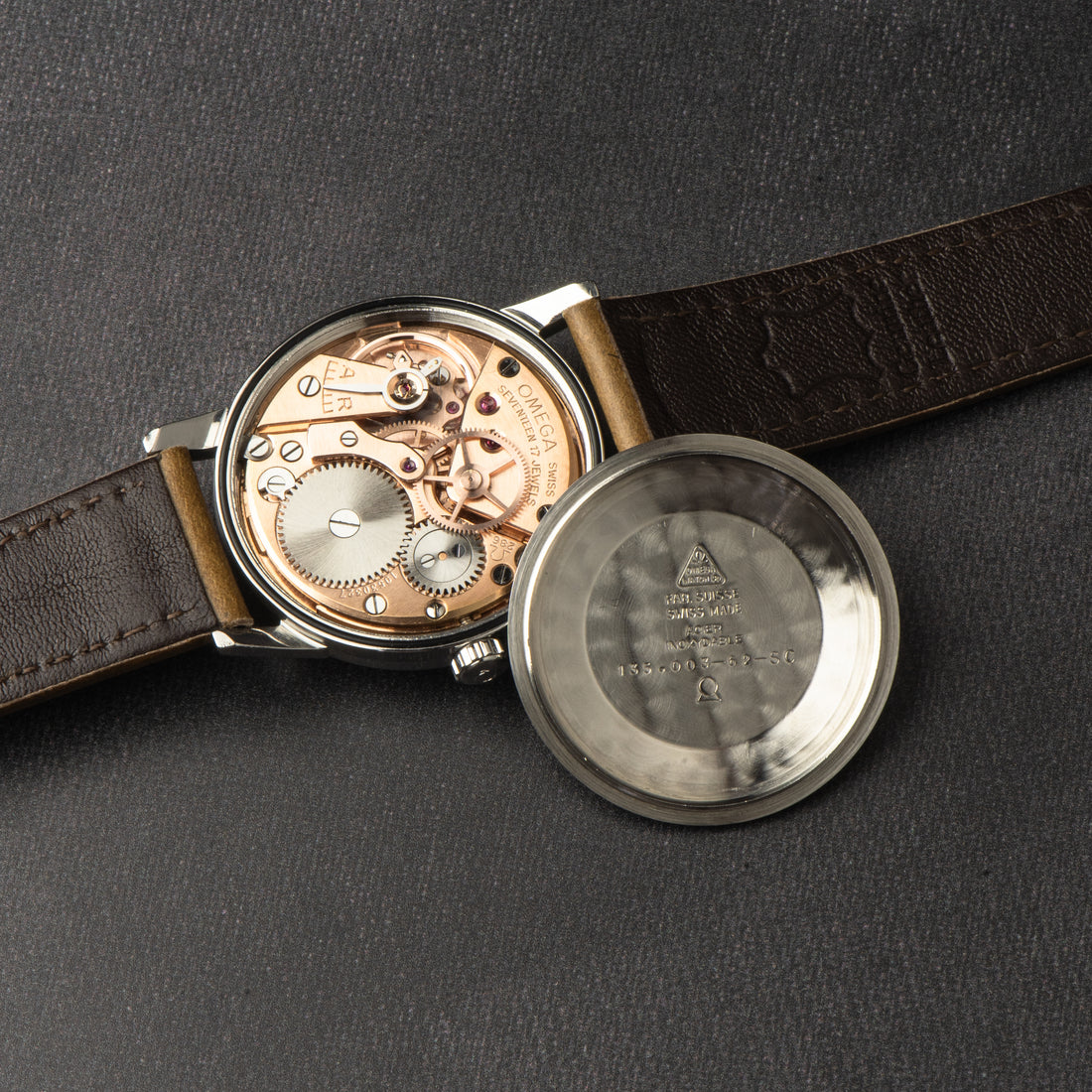 1962 OMEGA SEAMASTER 30 TAPESTRY LINEN CAL. 286 REF. 135.003-62-SC