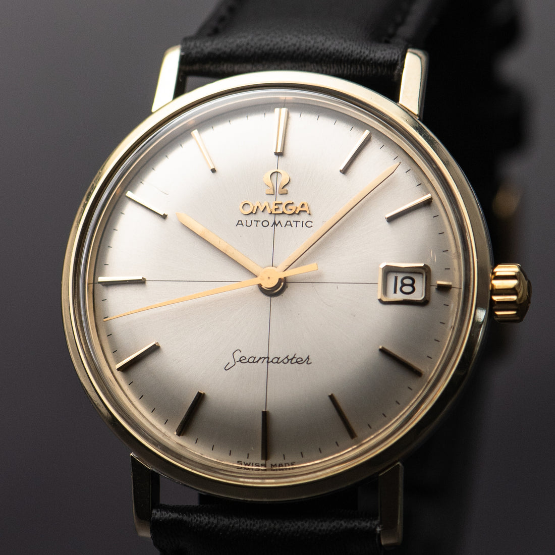 1959 OMEGA SEAMASTER DE VILLE CROSSHAIR SUNBURST CAL. 562 REF. 14730 1 SC