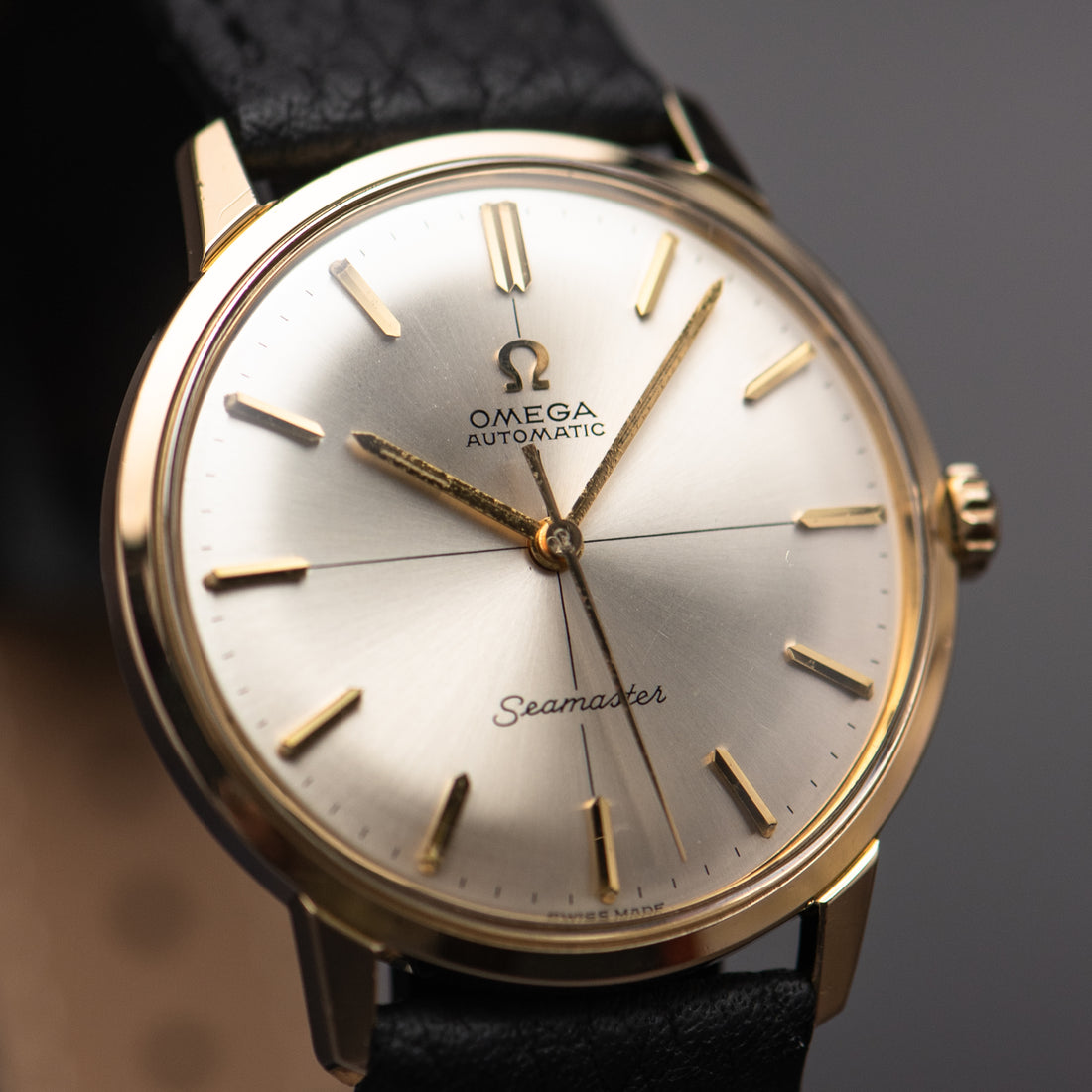 1963 OMEGA SEAMASTER CROSSHAIR SUNBURST CAL. 552 REF. 165.001