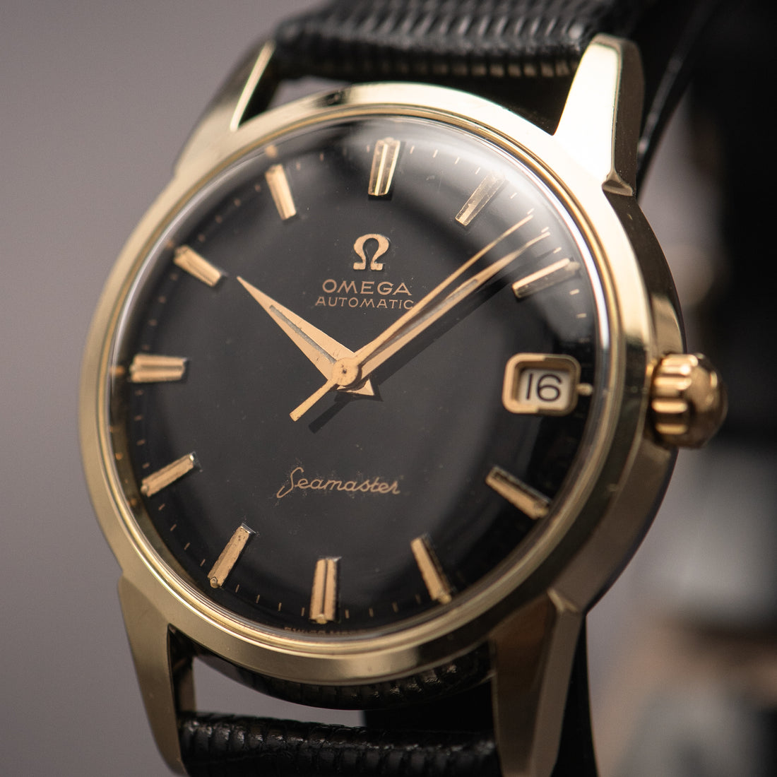 1962 OMEGA SEAMASTER GLOSS BLACK CAL. 562 REF. 14760-61 SC