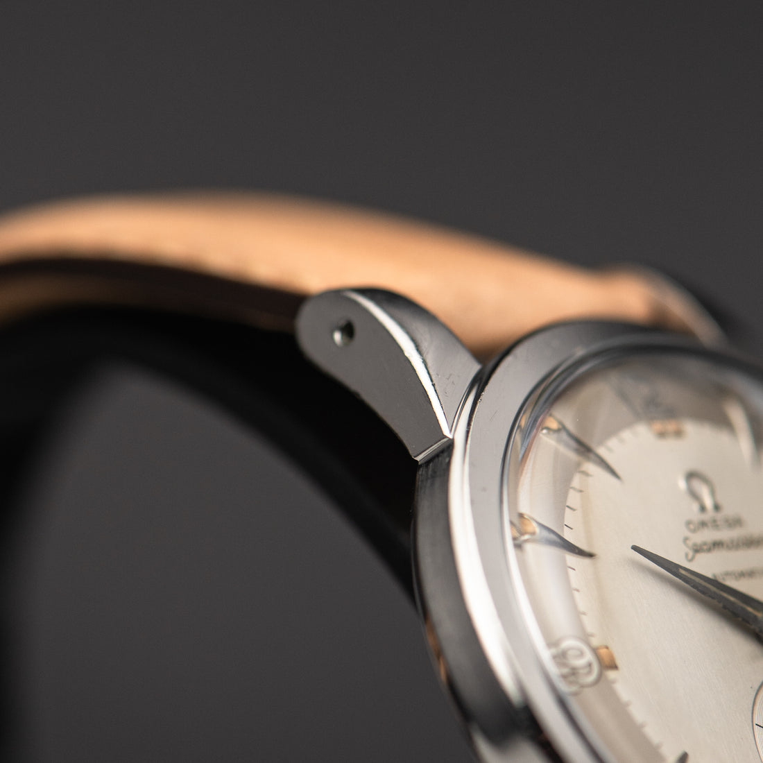 1950 OVERSIZE OMEGA SEAMASTER TWO TONE SUB SECONDS EXPLORER BUMPER CAL. 332 REF. 2493-8