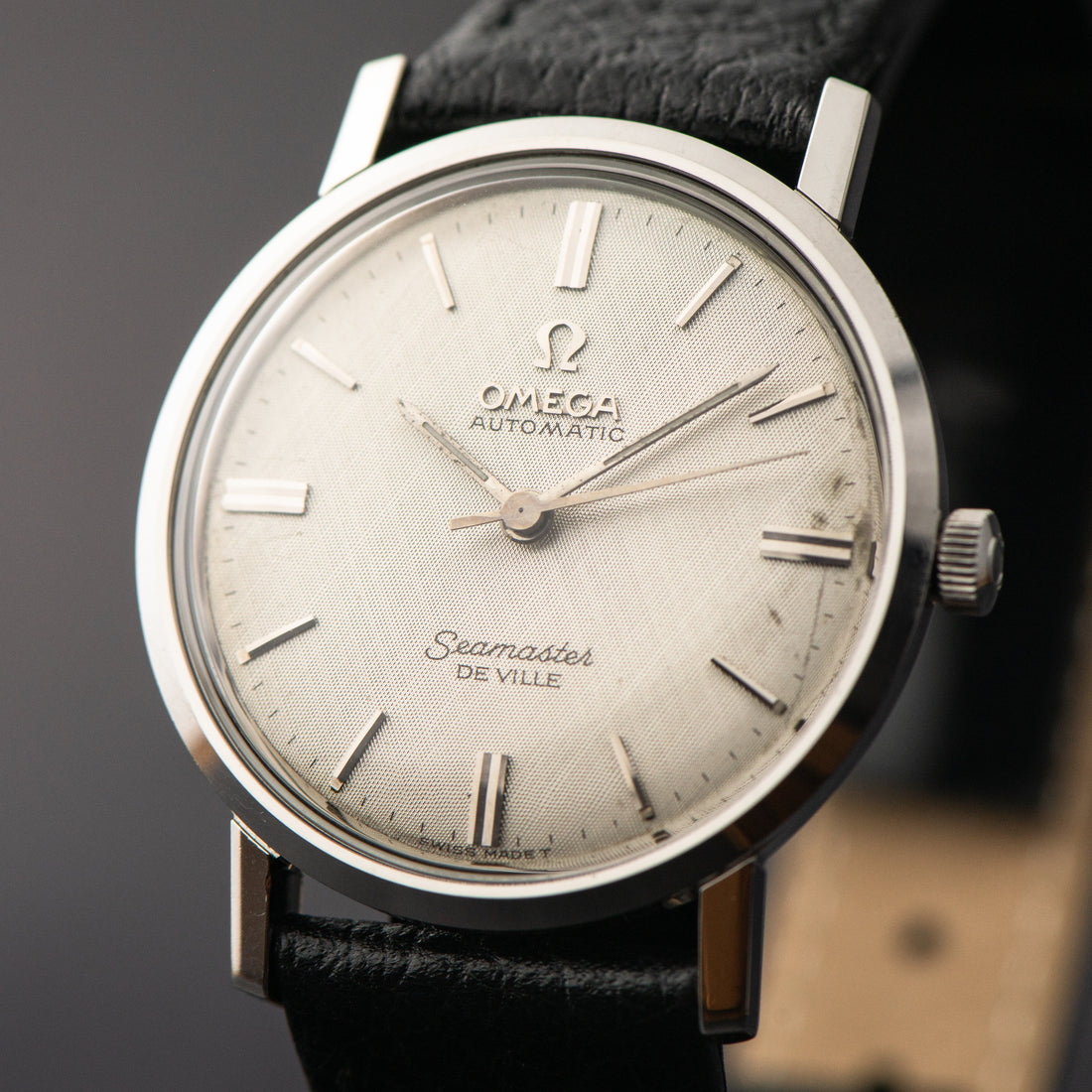 1964 MIDSIZE OMEGA SEAMASTER DE VILLE LINEN CAL. 671 REF. 165.004