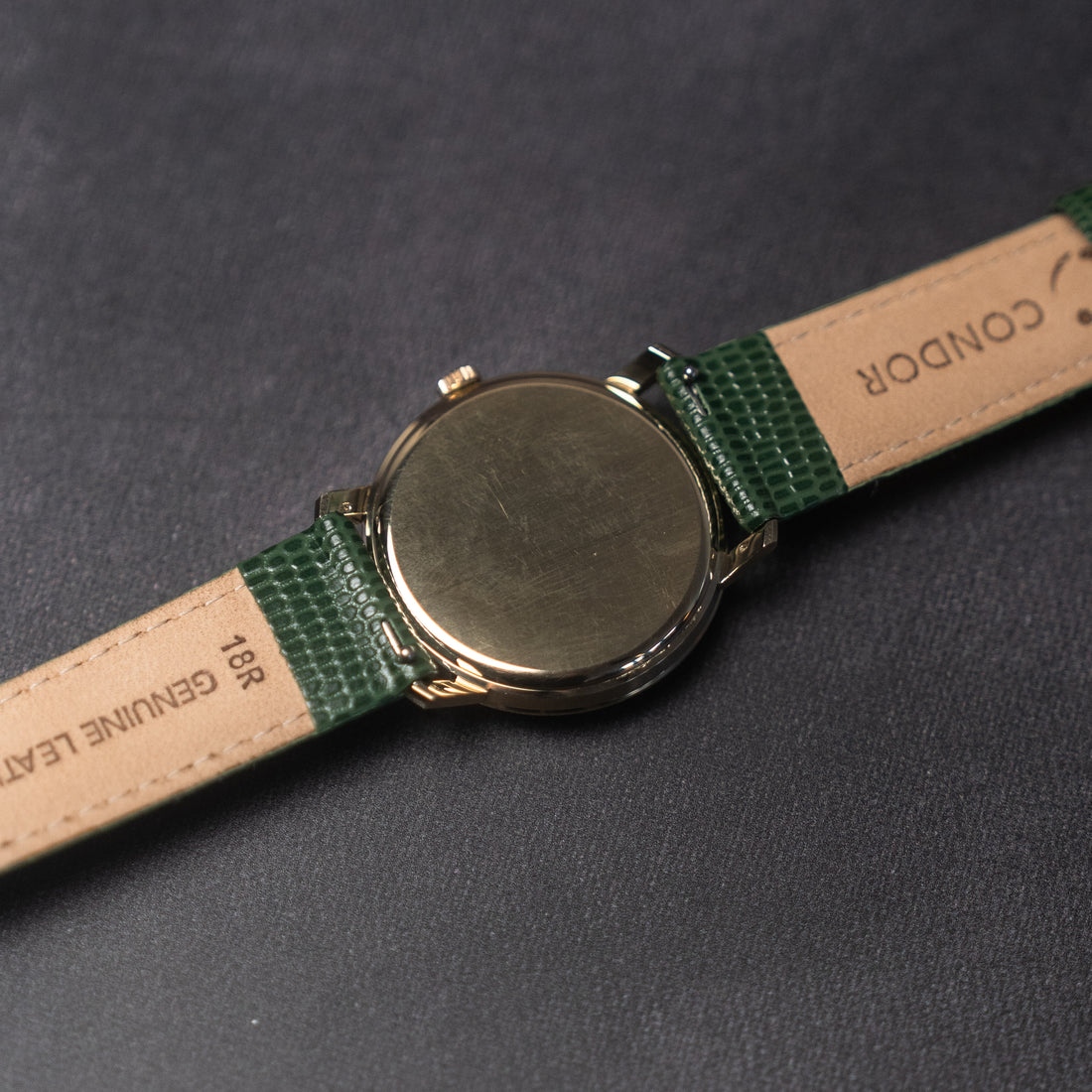 1968 14K GOLD OMEGA GENEVE SUNBURST CAL. 601 REF. 131.021 SP