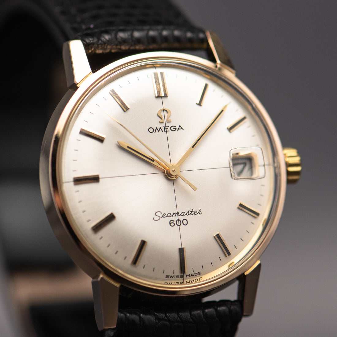 1966 OMEGA SEAMASTER 600 CROSSHAIR SUNBURST CAL. 611 REF. 136.011