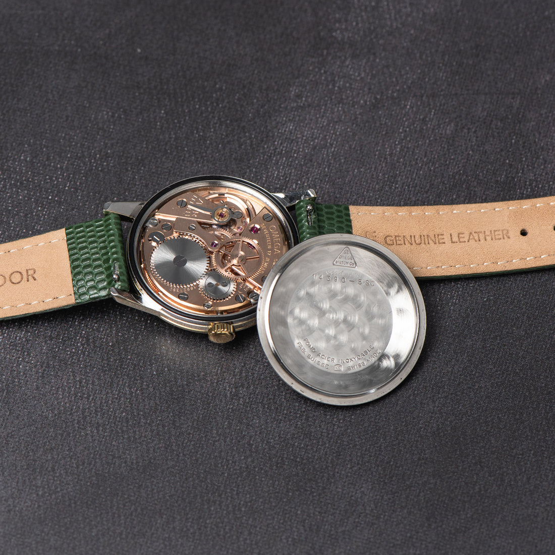 1958 OMEGA SEAMASTER 30 LINEN CAL. 285 REF. 14390-5SC