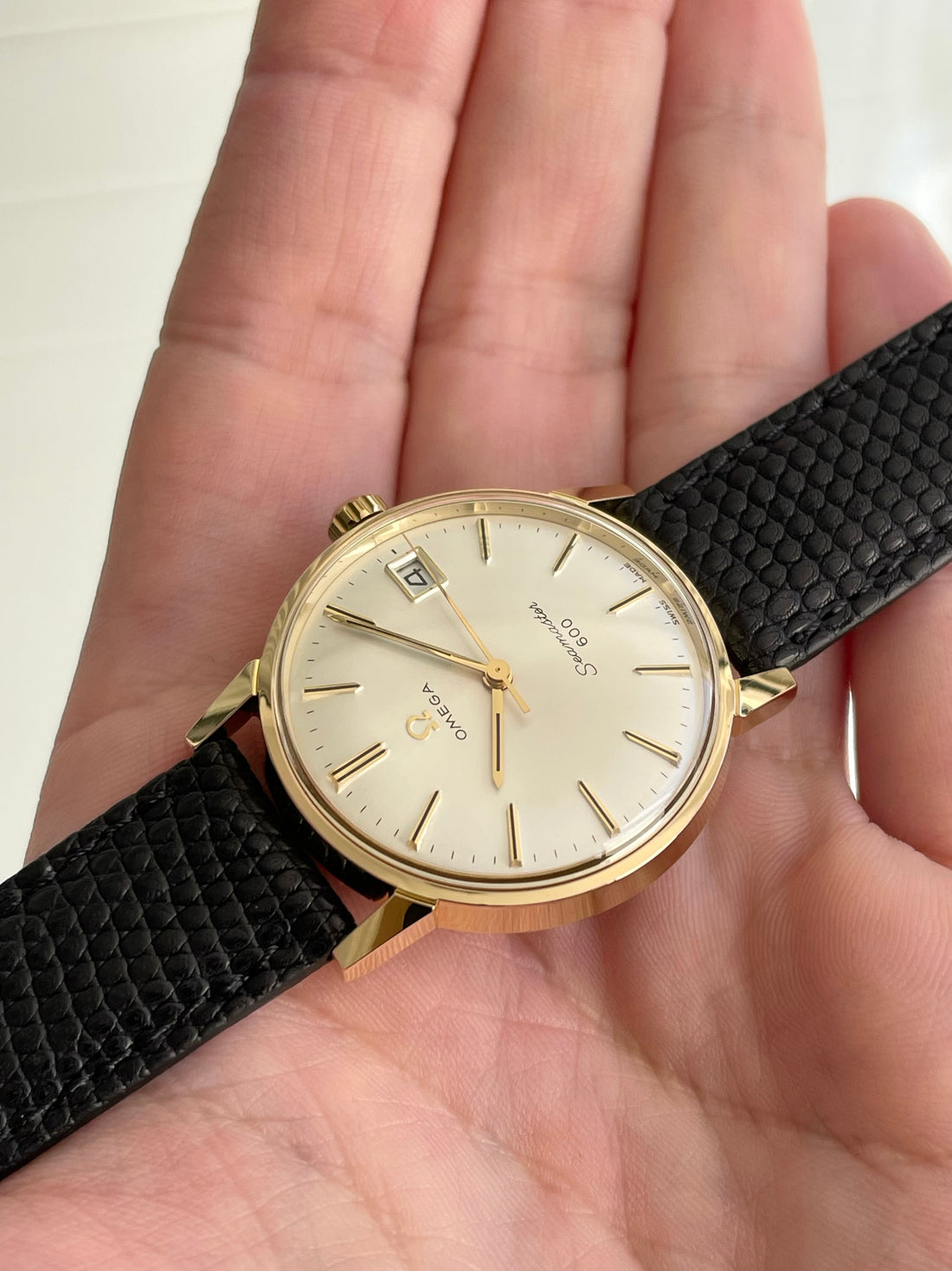 1965 OMEGA SEAMASTER 600 SUNBURST CAL. 611 REF. 136.011