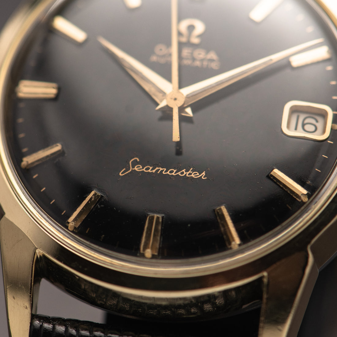 1962 OMEGA SEAMASTER GLOSS BLACK CAL. 562 REF. 14760-61 SC