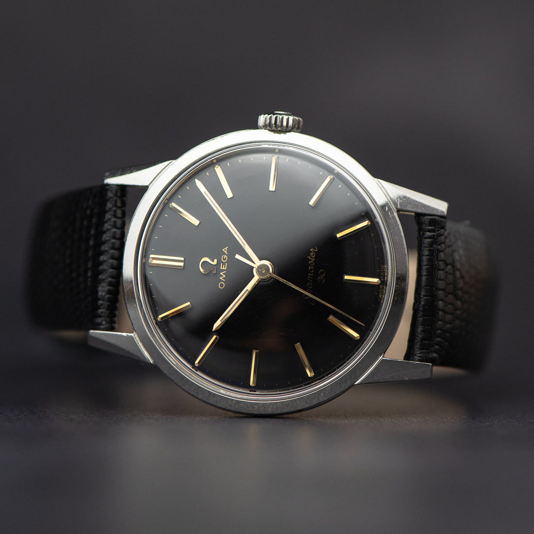 1962 OMEGA SEAMASTER 30 GLOSS BLACK CAL. 286 REF. 135.003-62-SC