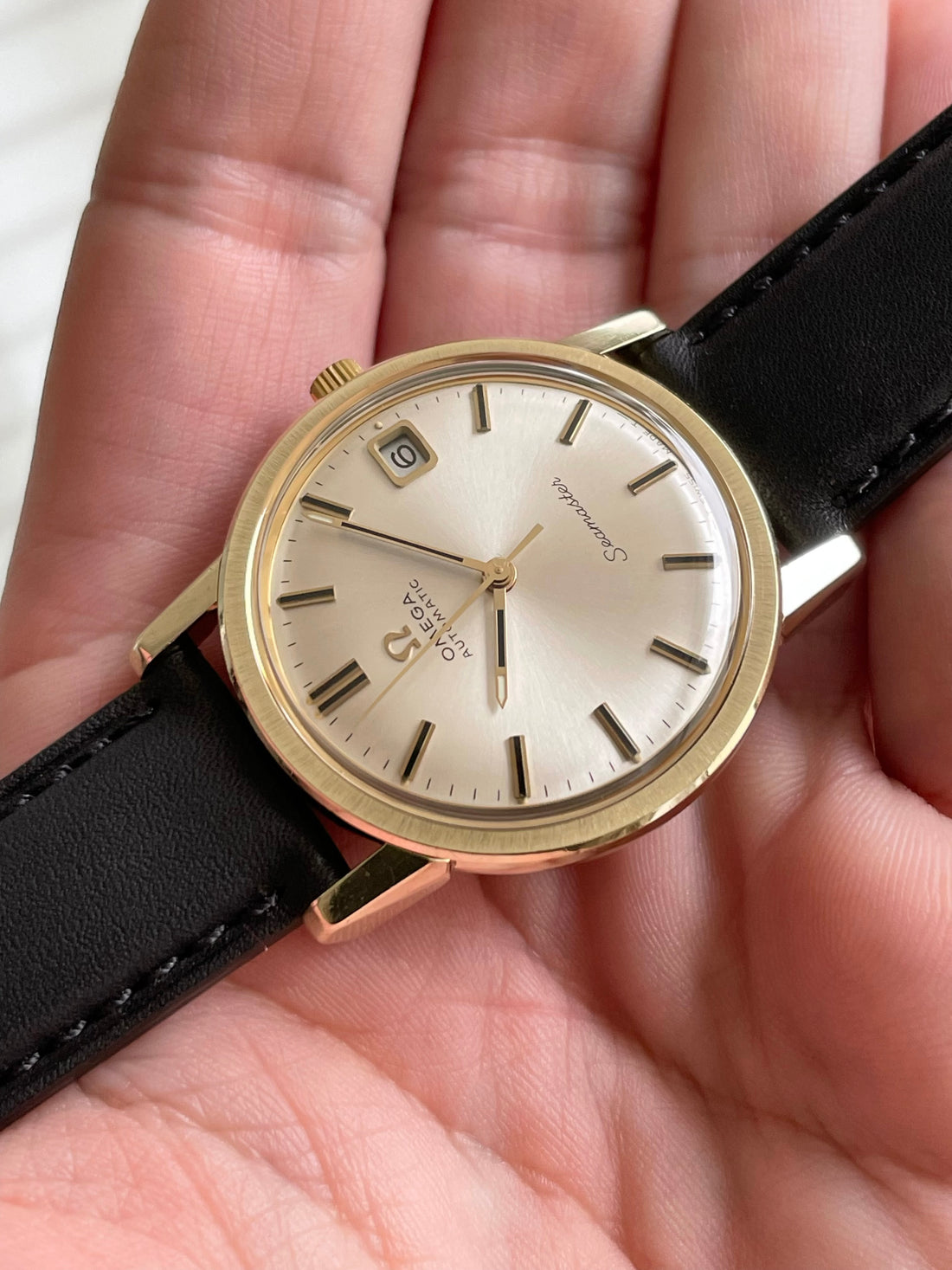 1969 OMEGA SEAMASTER QUICKSET SUNBURST CAL. 565 REF. 166.003