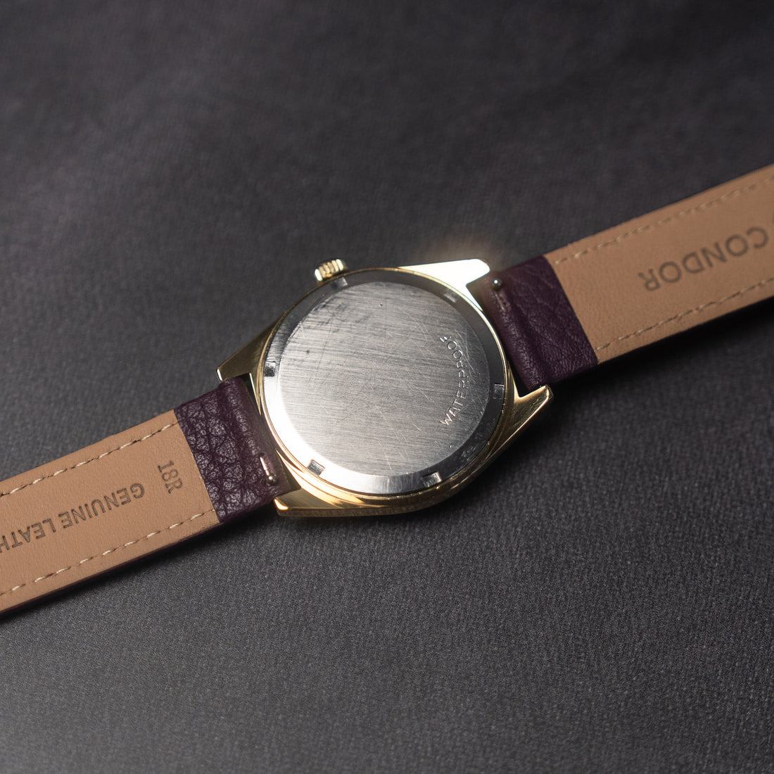 1968 OMEGA GENEVE PURPLE SUNBURST QUICKSET CAL. 613 REF. 136.041