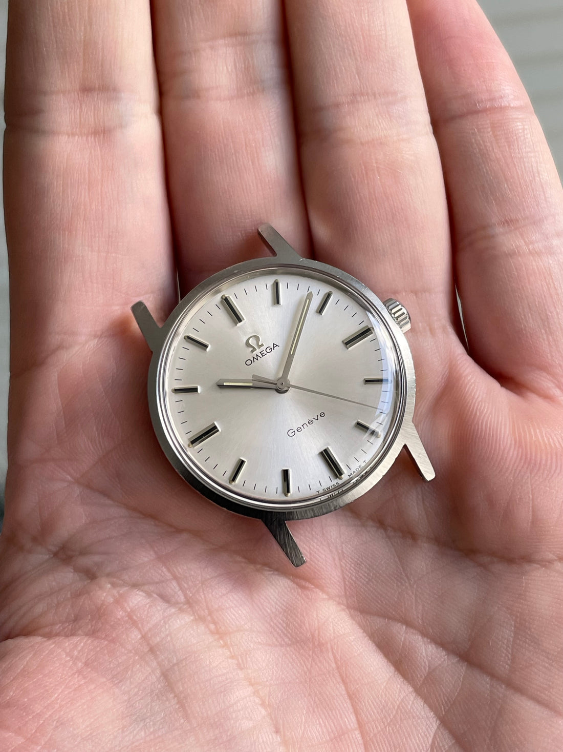 1969 OMEGA GENEVE SUNBURST CAL. 601 REF. 135.070