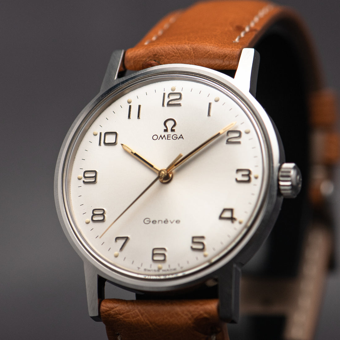 1969 OMEGA GENEVE ARABIC CAL. 601 REF. 135.070