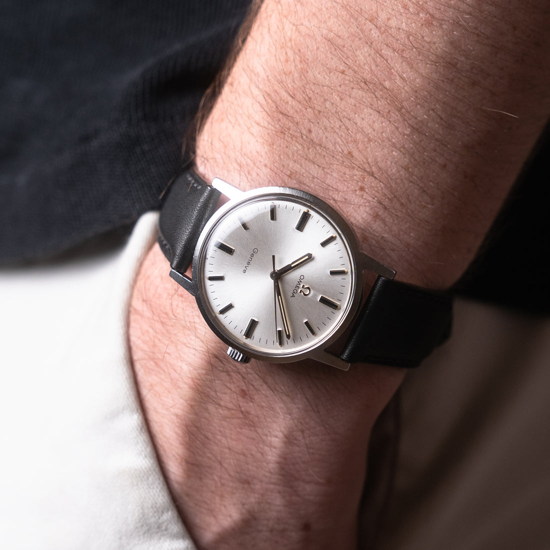 1969 OMEGA GENEVE SUNBURST CAL. 601 REF. 135.070