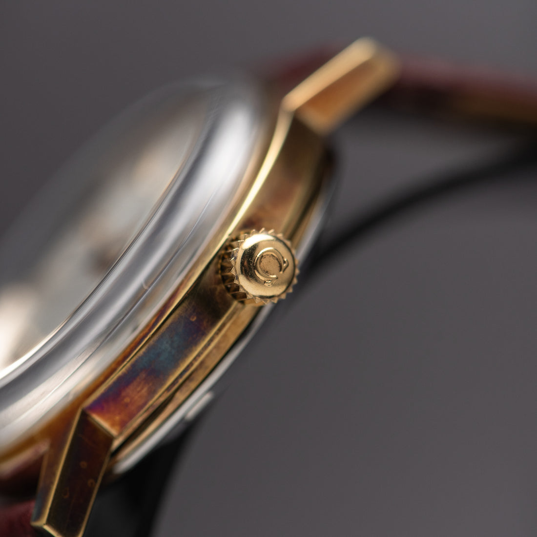 1973 OMEGA GENEVE QUICKSET SUNBURST RAINBOW HUE WITH PAPERWORK AND BUCKLE CAL. 1012 REF. 166.0163