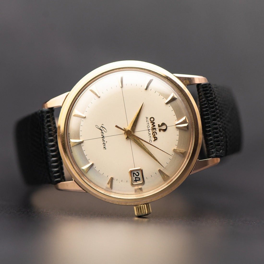 1960 OMEGA GENEVE TWO TONE CROSSHAIR CAL. 562 REF. 14703 SC 61