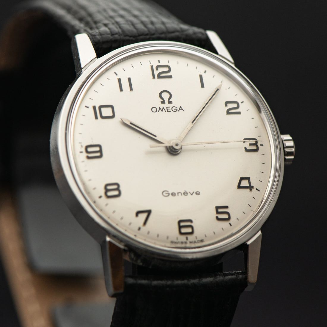 1966 OMEGA SEAMASTER GENEVE ARABIC CAL. 601 REF. 135.011