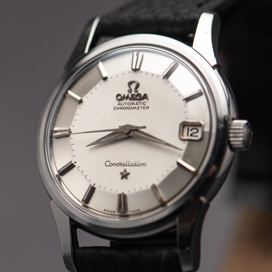 1960 OMEGA CONSTELLATION TWO TONE PIE PAN CAL. 561 REF. 14393-6 SC