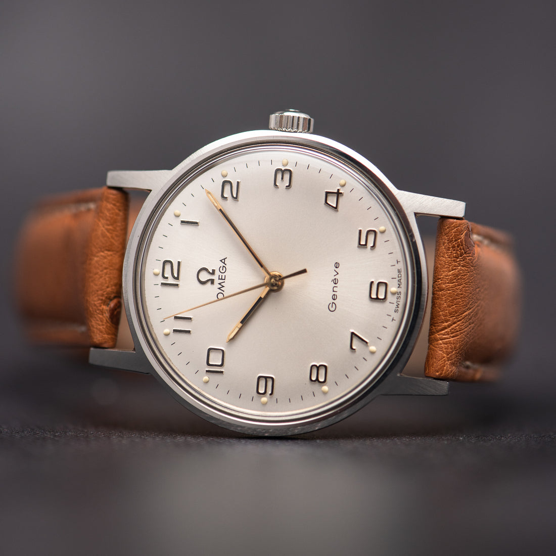 1969 OMEGA GENEVE ARABIC CAL. 601 REF. 135.070