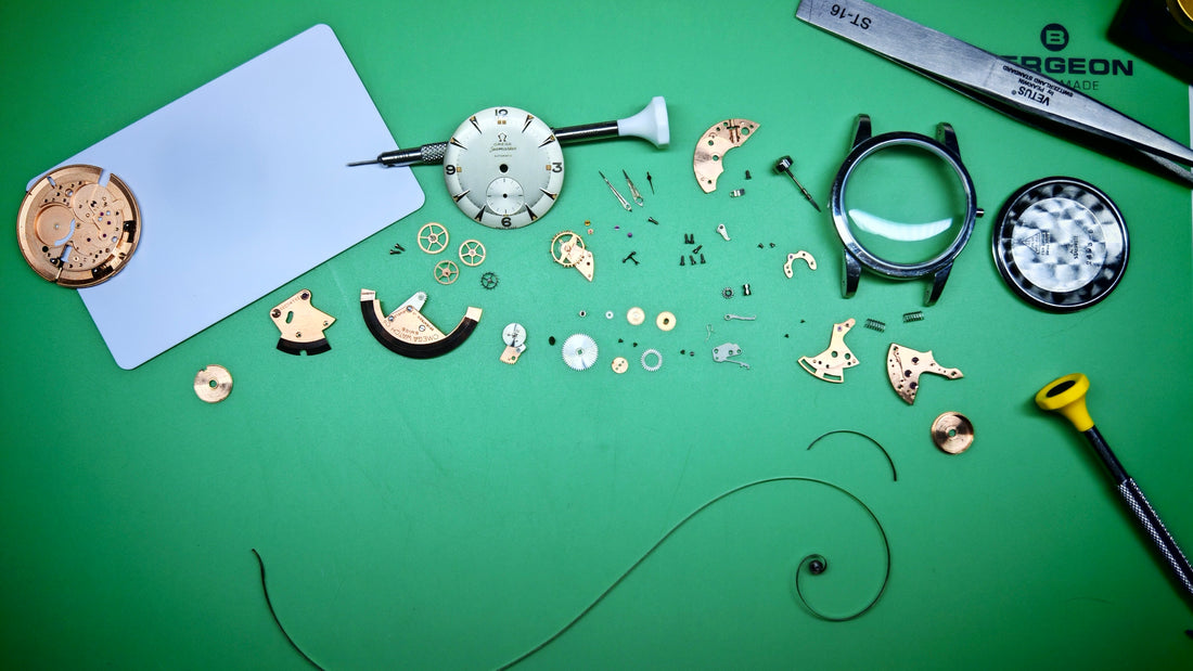 1950 OVERSIZE OMEGA SEAMASTER TWO TONE SUB SECONDS EXPLORER BUMPER CAL. 332 REF. 2493-8