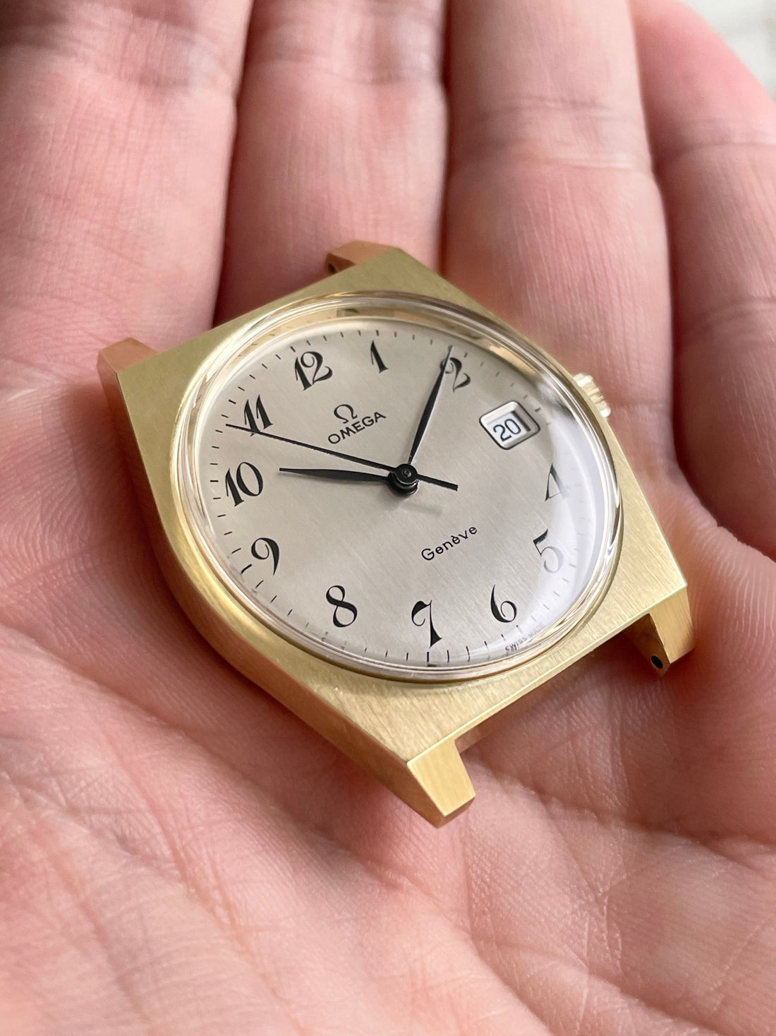 1972 OMEGA GENEVE BREGUET QUICKSET CAL. 613 REF. 136.0049