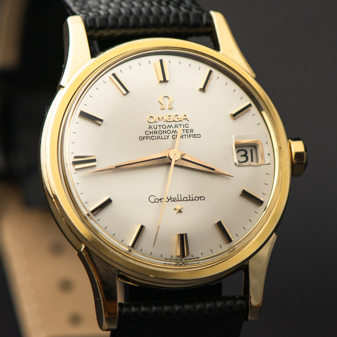 1964 18K GOLD OMEGA CONSTELLATION COLLECTORS SET CAL. 561 REF. 1685415