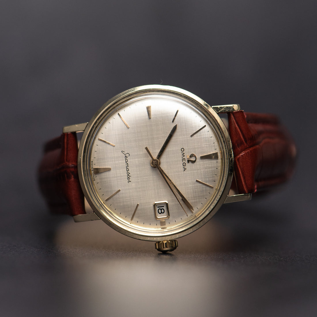 1960 OMEGA SEAMASTER TAPESTRY LINEN CAL. 610 REF. 14775 61 SC