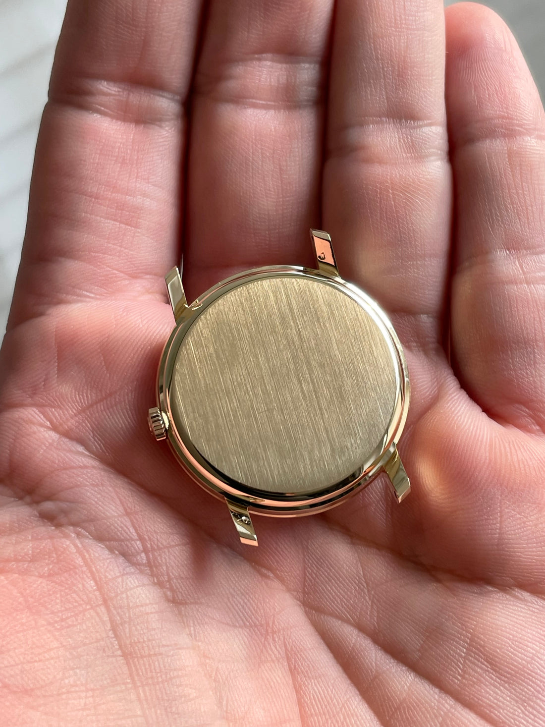 1968 14K GOLD OMEGA GENEVE SUNBURST CAL. 601 REF. 131.021 SP