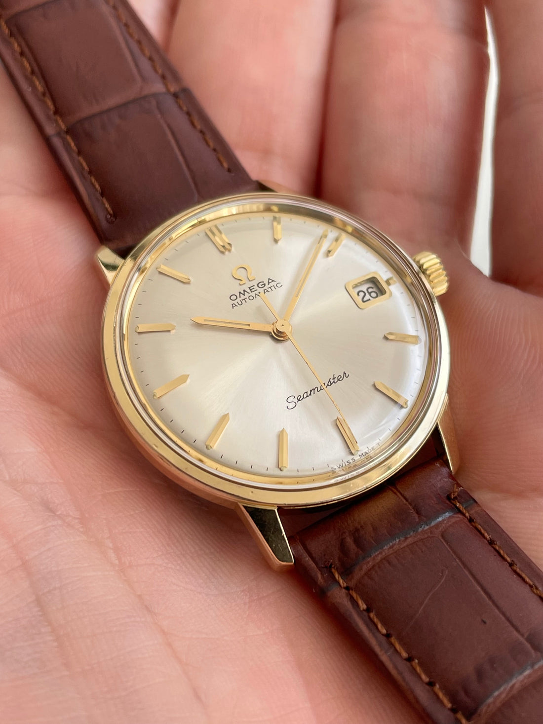 1963 OMEGA SEAMASTER SUNBURST CAL. 562 REF. 166.002