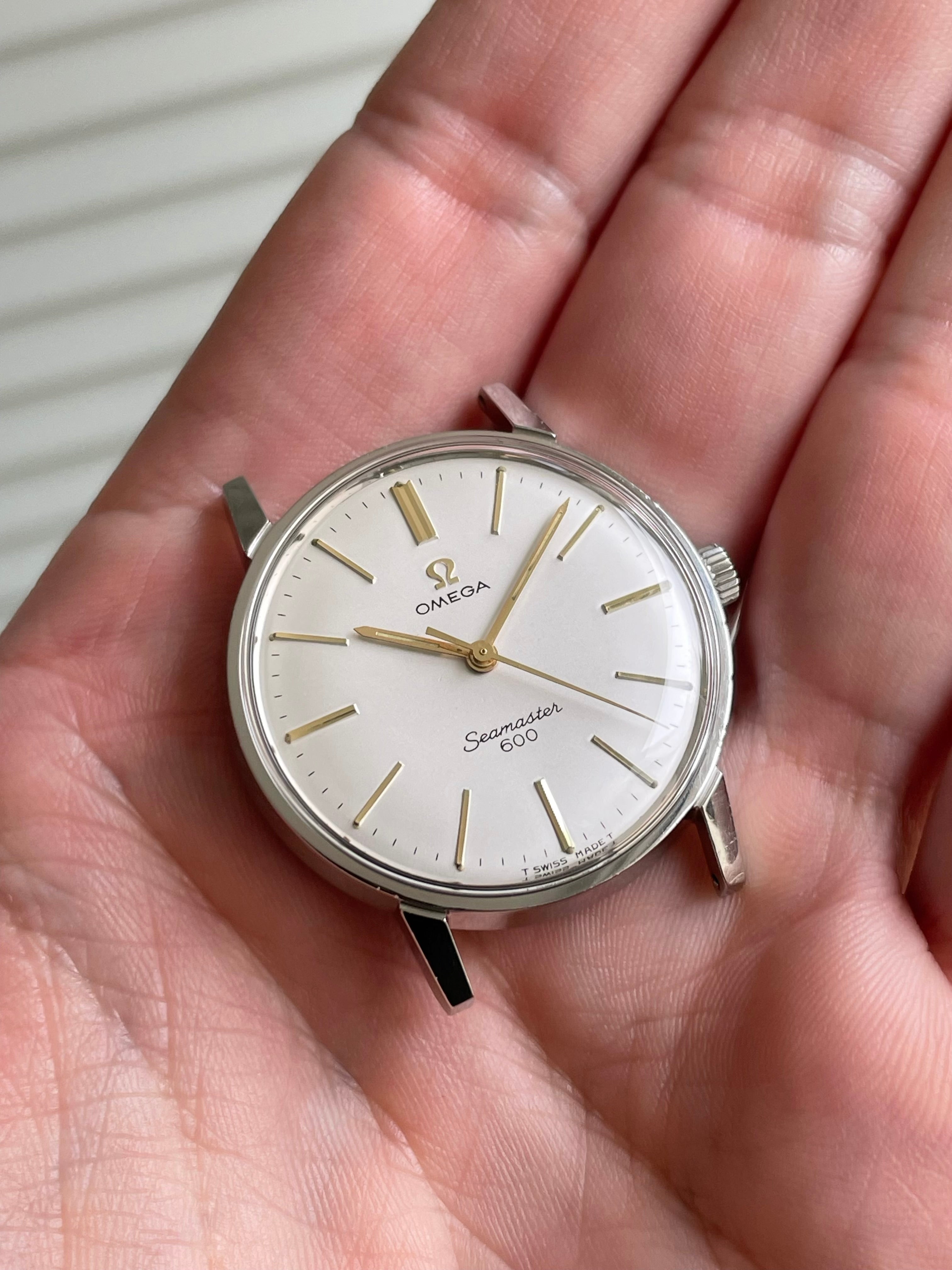 1960 OMEGA GENEVE TWO TONE CROSSHAIR CAL. 562 REF. 14703 SC 61