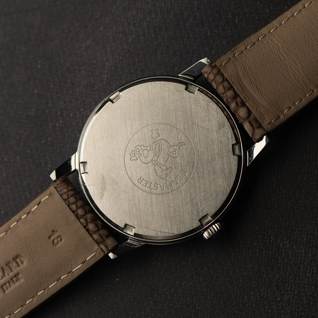 1968 OMEGA SEAMASTER 600 ARABIC CONCENTRIC CIRCLES QUICKSET CAL. 613 REF. 136.011