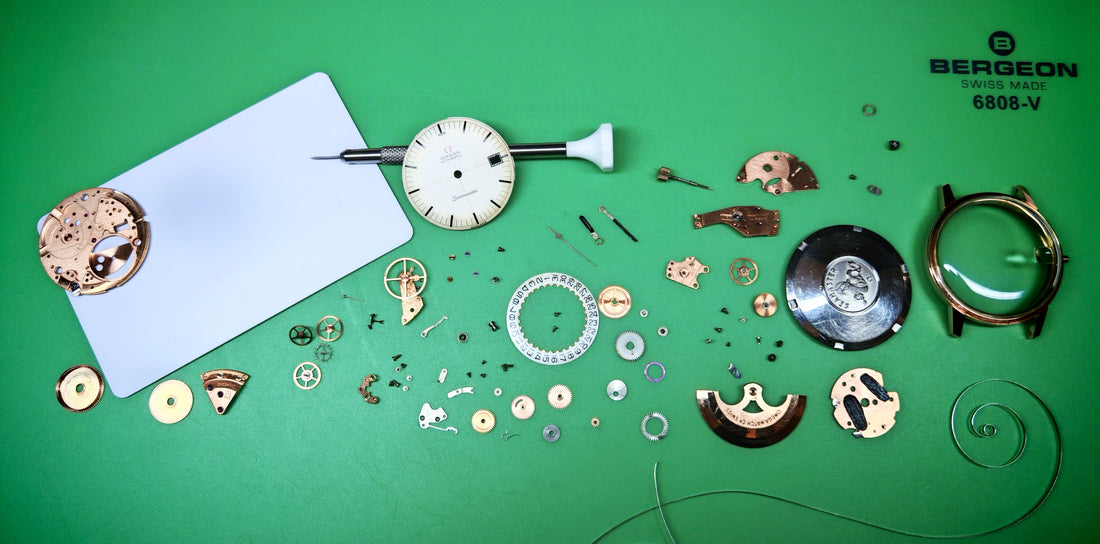 1967 ROSE GOLD OMEGA SEAMASTER “SPEEDMASTER COMPANION” WHITE TECHNICAL RED CROSSHAIR QUICKSET CAL. 565 REF. 166.002