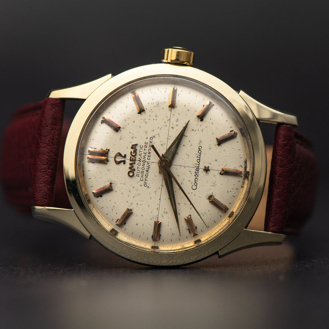 1958 OMEGA CONSTELLATION CROSSHAIR COLLECTORS SET CAL. 505 REF. 2852