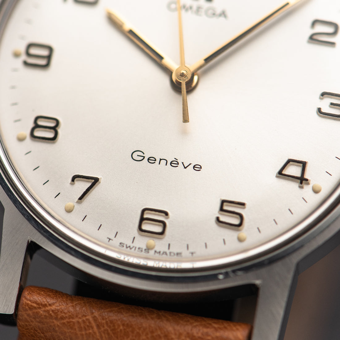 1969 OMEGA GENEVE ARABIC CAL. 601 REF. 135.070