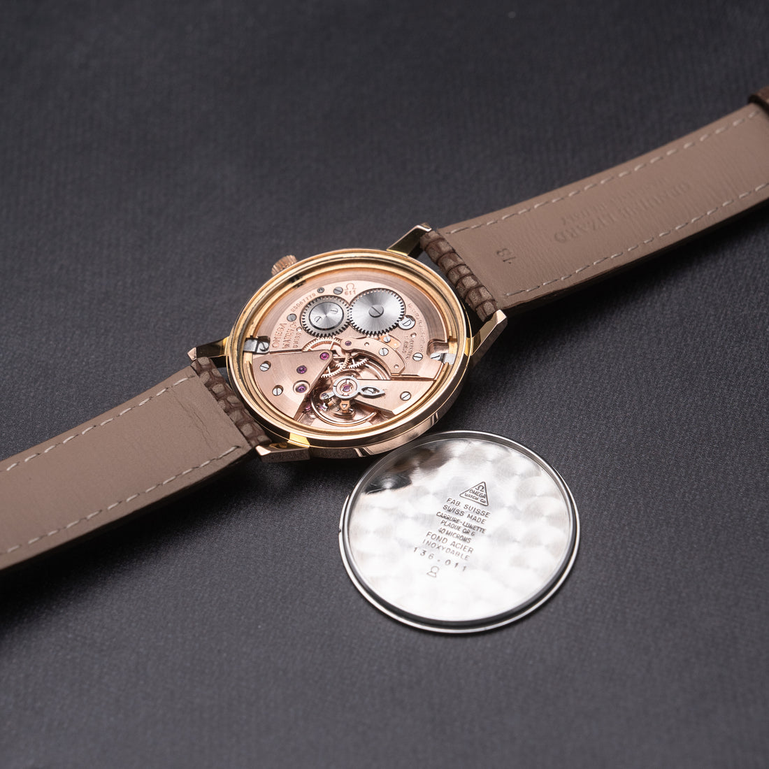 1967 ROSE GOLD OMEGA SEAMASTER 600 SUNBURST EXPLORER CAL. 611 REF. 136.011
