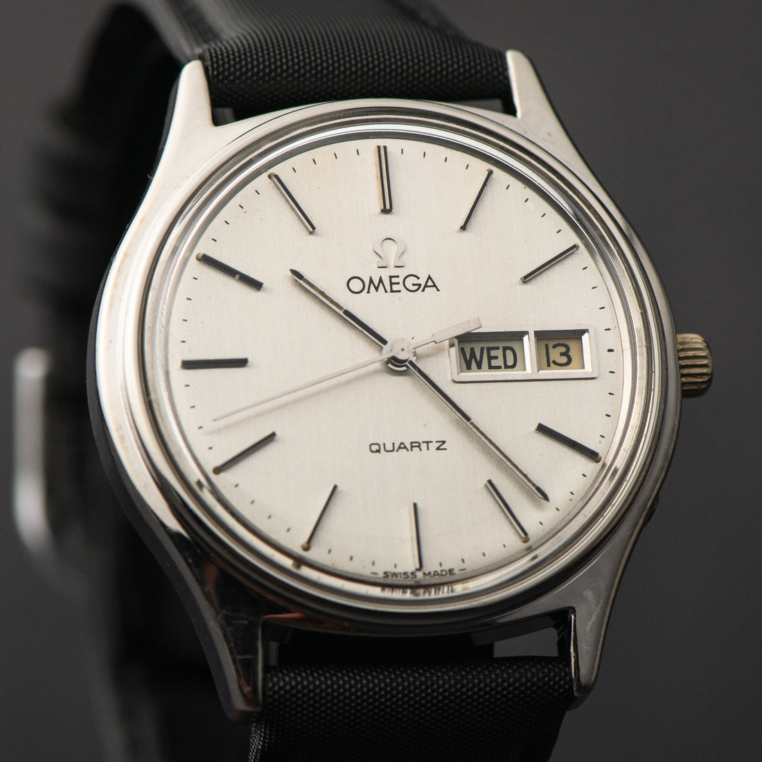 1977 OMEGA QUICKSET DAY/DATE CAL. 1345 REF. 196.0123