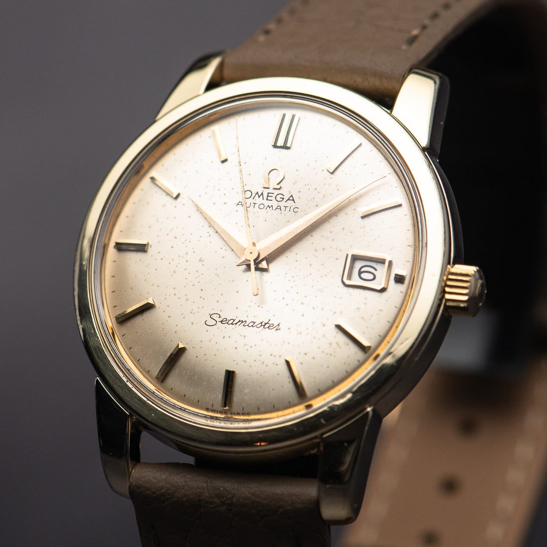 1964 OVERSIZE OMEGA SEAMASTER SUNBURST CAL. 562 REF. 166.011-63 SC