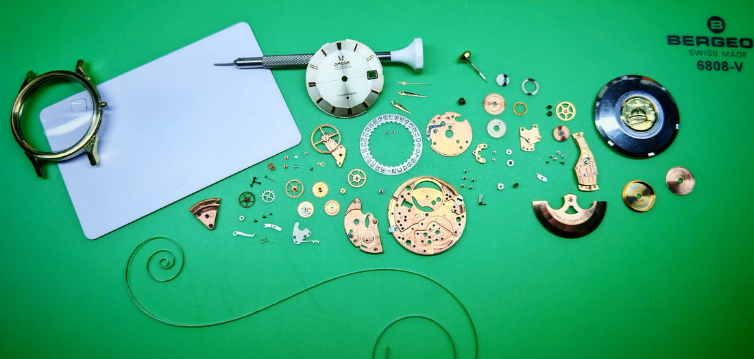 1962 OMEGA CONSTELLATION PIE PAN CROSSHAIR SUNBURST DOG-LEG CAL. 561 REF. 168.005