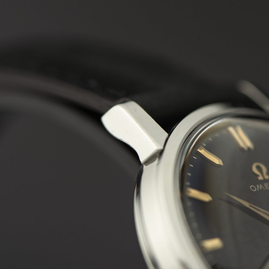 1960 OMEGA SEAMASTER GLOSS BLACK CAL. 610 REF. 14384 4 SC