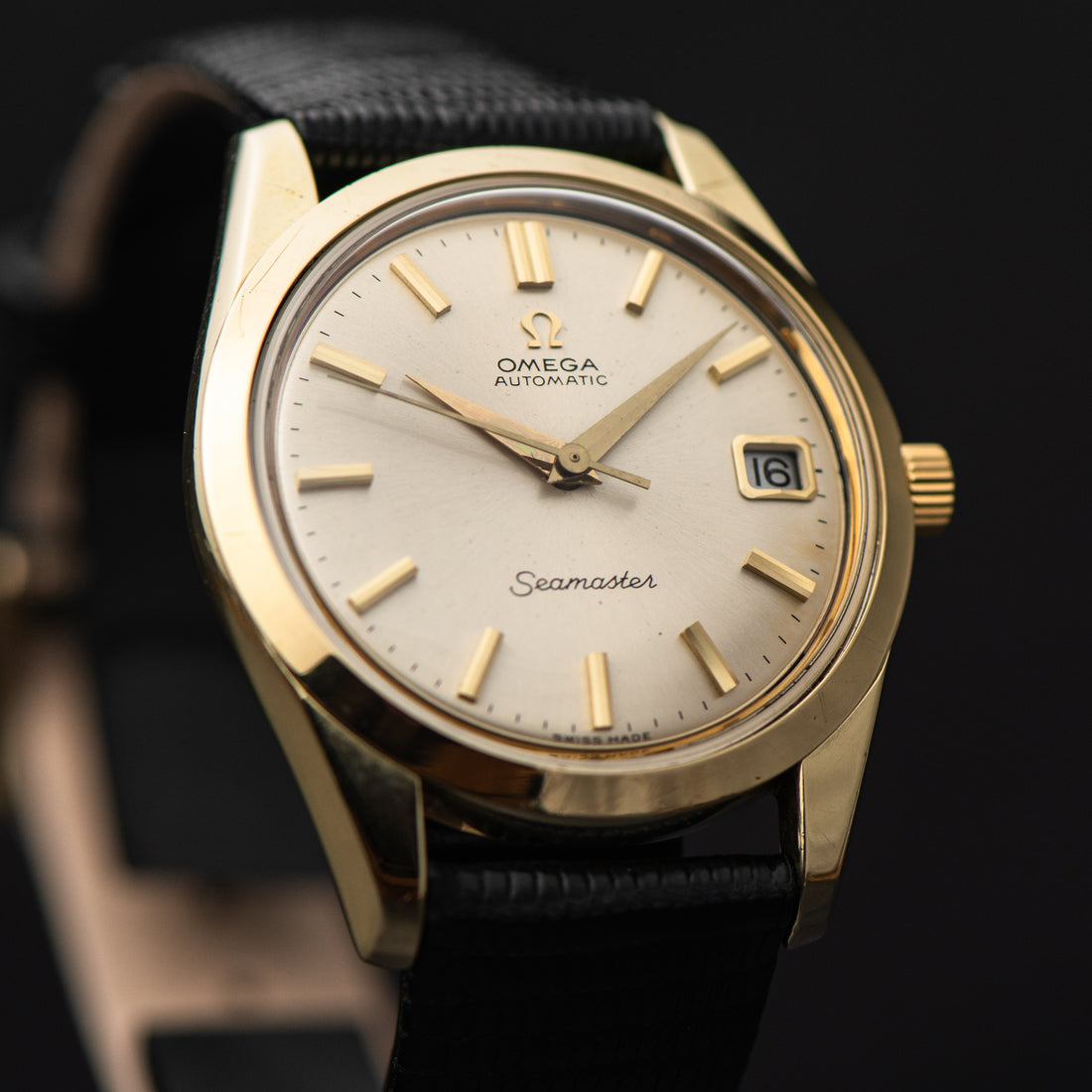 1968 OMEGA SEAMASTER QUICKSET SUNBURST CAL. 565 REF. 166.010