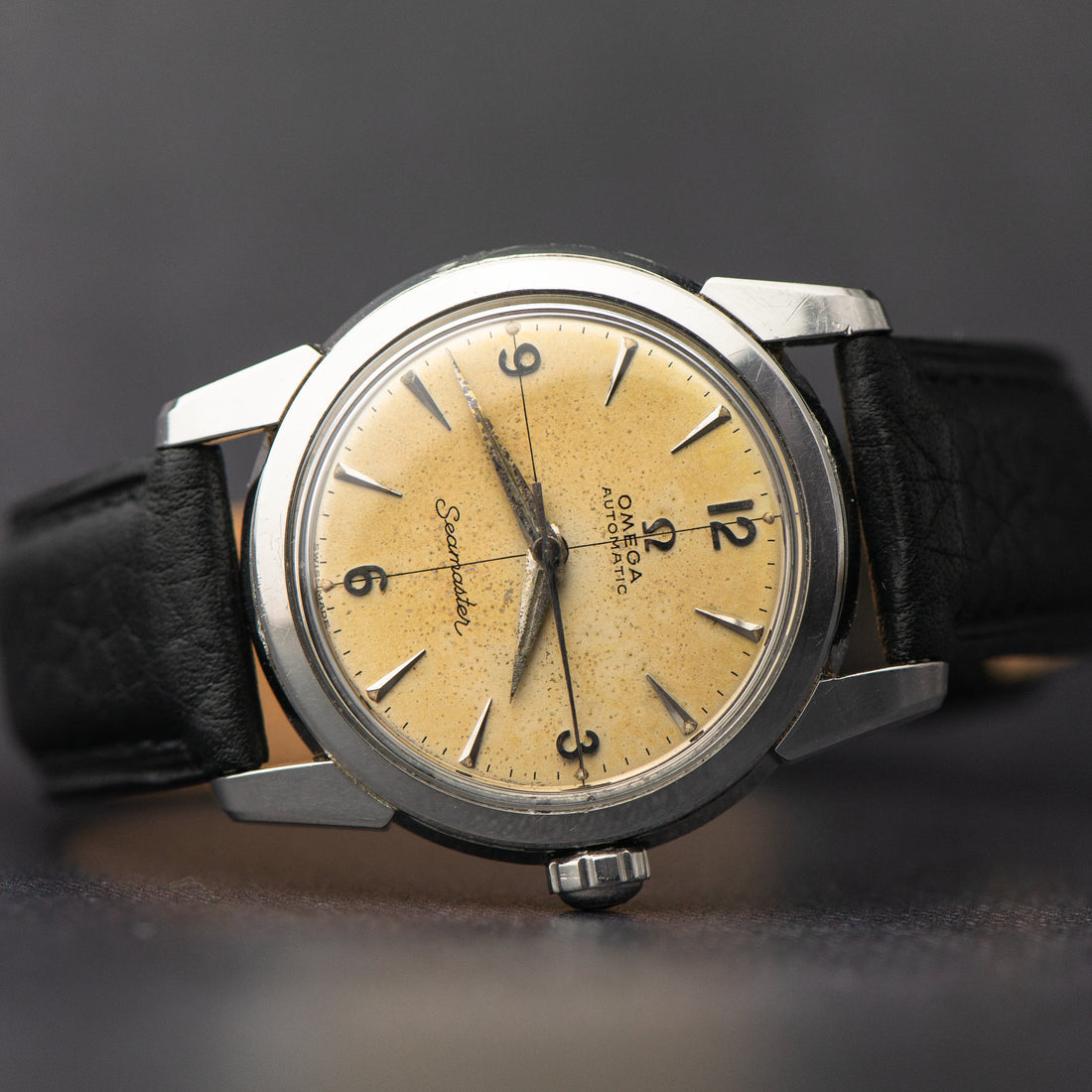 1956 MIDSIZE OMEGA SEAMASTER CROSSHAIR EXPLORER CAL. 471 REF. 2828-6SC