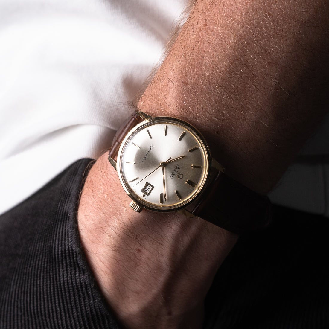 1963 OMEGA SEAMASTER SUNBURST CAL. 562 REF. 166.002