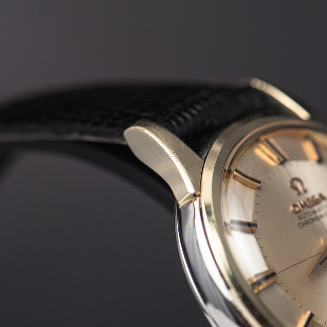 1961 OMEGA CONSTELLATION TWO TONE CROSSHAIR PIE PAN CAL. 561 REF. 14393 61 SC