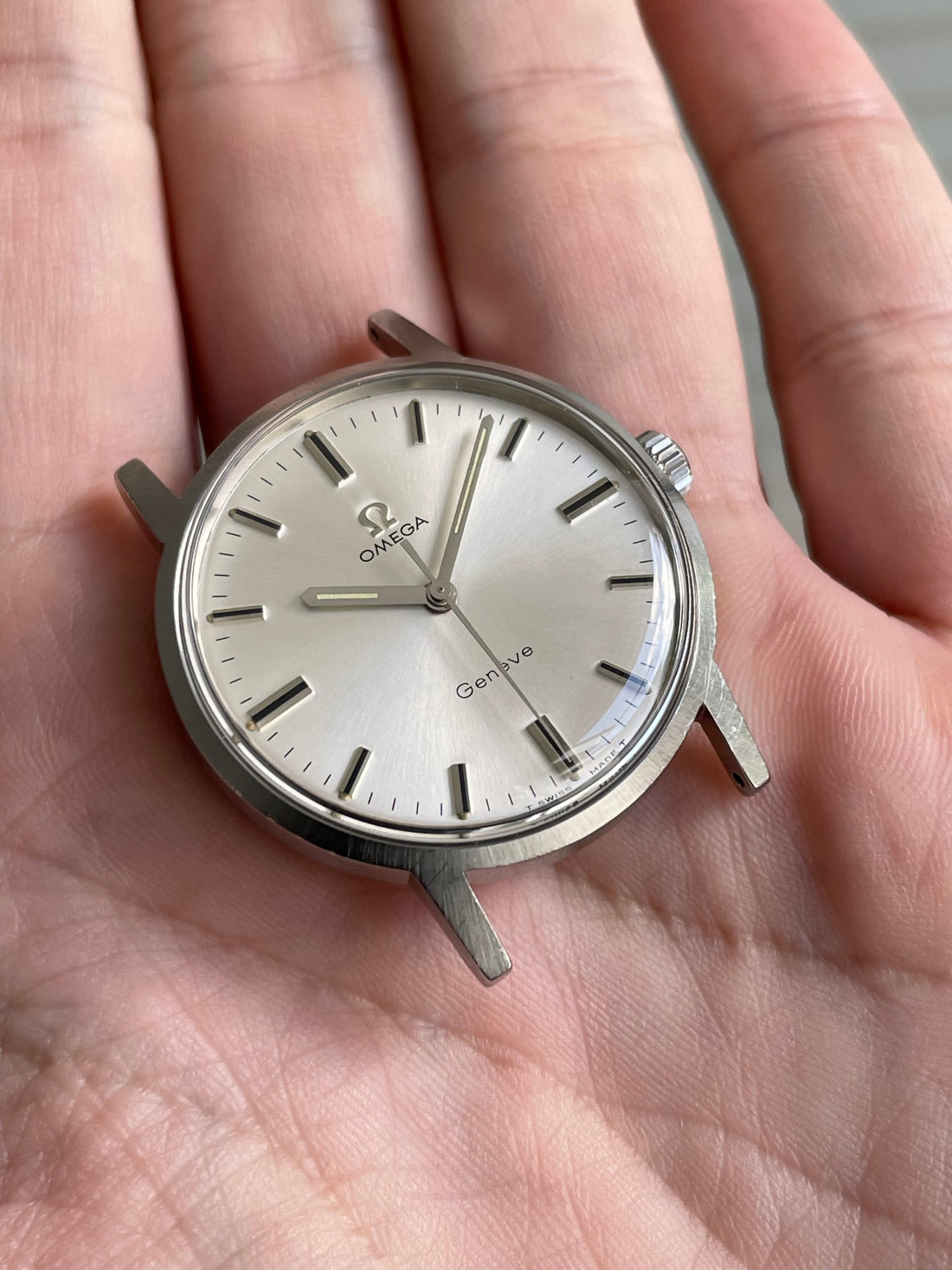 1969 OMEGA GENEVE SUNBURST CAL. 601 REF. 135.070