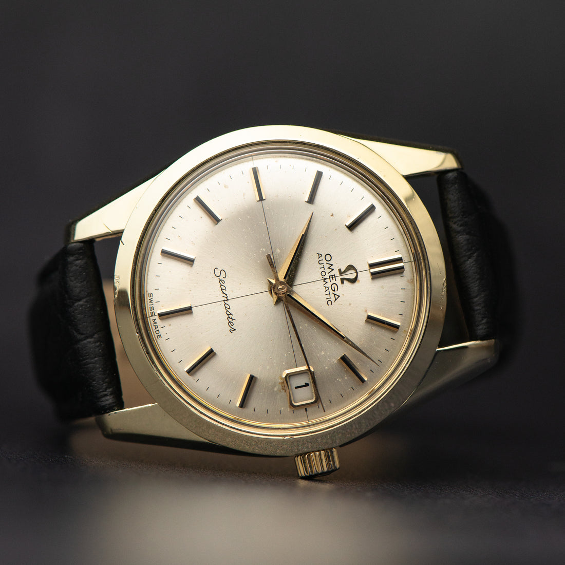 1963 OMEGA SEAMASTER CROSSHAIR SUNBURST CAL. 562 REF. 166.010